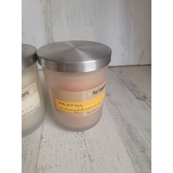 Pier 1 Imports energy escape candle set Home decor - Picture 4 of 8